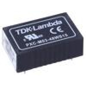 PXC-M03-48WS15 Převodník: DC/DC 3W Uvst: 18÷75V 15VDC Ivýst: 200mA DIP24 14g
