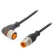 Kabel: pro snímače/automatizaci PIN: 3 5m zástrčka 4A RST IP67