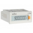 Meter: mounting digital on panel LCD 8 digits 48x24x52mm 60g