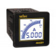 Meter: mounting digital on panel Network: single-phase 50÷60Hz