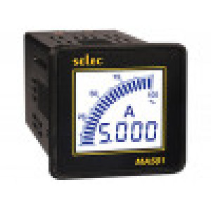 Meter: mounting digital on panel Network: single-phase 50÷60Hz