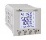 Meter: power network meter on panel digital 72x72mm 6A 300V