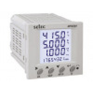 Meter: power network meter on panel digital 72x72mm 6A 300V