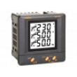 Meter: power network meter on panel digital 99x99x50mm 6A