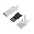 Zástrčka USB B mini UX na kabel pájení PIN: 5 přímý USB 2.0