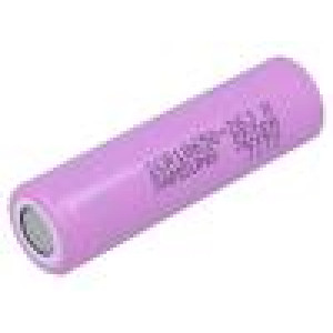 Akum: Li-Ion 18650,MR18650 3,6V 2600mAh Ø18,4x65mm 5,2A