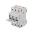 Fuse disconnector D01 Mounting: for DIN rail mounting 6A