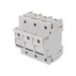 Fuse disconnector D02 Mounting: for DIN rail mounting 63A
