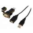 Převodník USB- RS232 chipset FTDI/FT232RL 0,8m V: USB 2.0