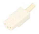 Konektor napájecí AC zástrčka zásuvka 10A 250VAC IEC 60320