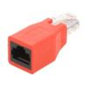 Adaptér PIN: 8 RJ45 zásuvka,RJ45 vidlice V: křížený