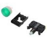 22mm Podsv: LED IP65 Ø22mm Řada výr: ST22 -25÷70°C 230VAC