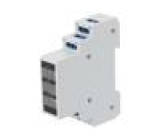 Modul: indikátor napětí 3x80÷500VAC IP20 DIN Zobrazovač: LED
