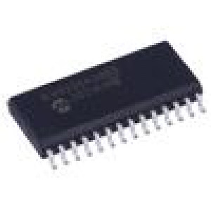 Mikrokontrolér AVR EEPROM: 512B SRAM: 4kB Flash: 32kB SO28