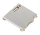 Konektor: pro karty SD SMT selektivně pozlacený LCP 500mA