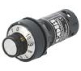 Potenciometr 22mm CM22 -25÷70°C Ø22,5mm IP65 100kΩ