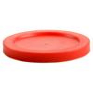 Top cartridge cap Colour: red push-in Mat: polyetylene