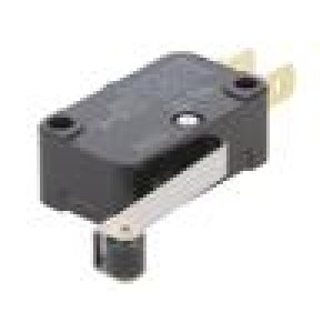 Mikrospínač SNAP ACTION s páčkou (s kladkou) SPDT 15A/250VAC