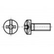 Šroub M3x18 0,5 Hlava: kulatá Phillips,plochá 0,6mm,PH1 ocel