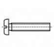 Šroub M2,6x8 Hlava: válcová plochá 0,6mm ocel zinek DIN: 85A