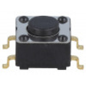 Mikrospínač TACT SPST 0,01A/28VDC Rkont max: 100mΩ OFF-(ON)