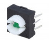 Mikrospínač TACT SPST-NO 0,05A/24VDC Rkont max: 50mΩ (OFF)-ON
