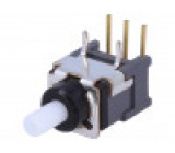 BB15AH Přepínač: tlačítkový pol: 2 SPDT 0,4A/28VAC Výv: pájecí 500MΩ