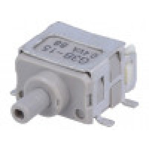 G3B15AH Přepínač: tlačítkový pol: 2 SPDT 0,4A/28VAC ON-(ON)