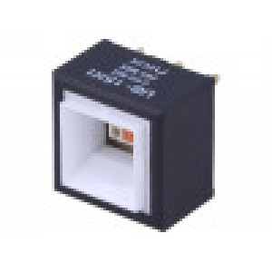 UB15SKG035C Přepínač: tlačítkový pol: 2 SPDT 0,4A/28VAC ON-(ON) Výv: pájecí