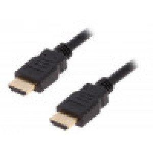Kabel HDCP 2.2,HDMI 2.0 HDMI vidlice,z obou stran 20m černá