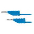 MFK110.510-BL Měřicí šňůra 70VDC 33VAC 10A banánek 2mm-banánek 2mm modrá