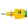 ESD6554-GNGE Přístrojová svorka žluto-zelená 70VDC 16A Kontakty: nikl