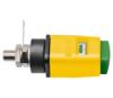 SDK503-GNGE Přístrojová svorka žluto-zelená 70VDC 16A Kontakty: nikl
