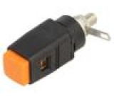 SDK503-OR Přístrojová svorka oranžová 70VDC 16A Kontakty: nikl -25÷90°C