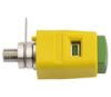SDK504-GNGE Přístrojová svorka žluto-zelená 70VDC 16A Kontakty: nikl 29mm