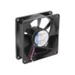 Ventilátor: DC axiální 80x80x25mm 33m3/h 17dBA kuličkové