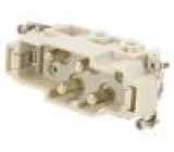 Konektor: HDC kontaktní vložka vidlice C146 PIN: 4 4+PE 80A
