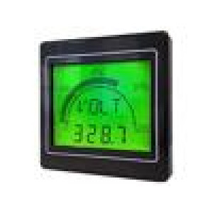 Process meter digital,mounting,programmable on panel 0.5%