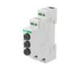 Modul: indikátor napětí 3x230VAC IP20 DIN Barva: zelená