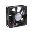 Ventilátor: DC axiální 80x80x25mm 69m3/h 32dBA kluzné