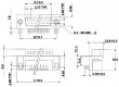 D-Sub PIN: 15 zásuvka vidlice úhlové 90° THT UNC4-40