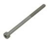 Šroub M3x45 0,5 Hlava: válcová imbus HEX 2,5mm DIN: 912