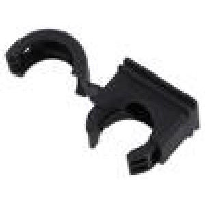 PACC20-PA66-BK Konzola Ø opletení: 20mm polyamid HelaGuard -50÷135°C UL94V-2