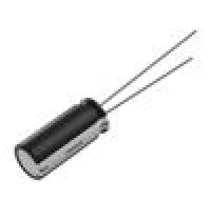 Kondenzátor: elektrolytický THT 47uF 250VDC Ø12,5x25mm ±20%