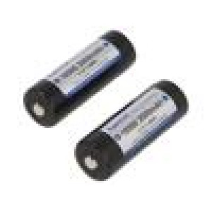 Akum: Li-Ion 18500 3,7V 2000mAh Ø18,4x52,6mm