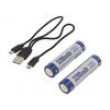 Akum: Li-Ion 18650,MR18650 3,7V 3200mAh Ø18,6x70,3mm 8A