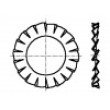 Podložka s vnějším zoubkováním M20 D=33mm h=1,4mm DIN: 6798A