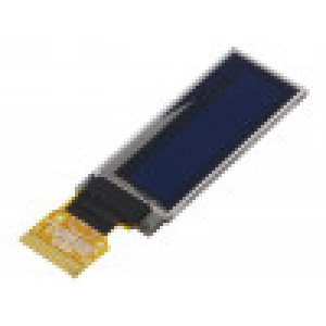 Zobrazovač: OLED grafický 0,91