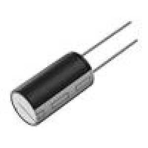 Kondenzátor: elektrolytický THT 100uF 400VDC Ø18x31,5mm ±20%