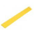 Heat shrink sleeve glueless 2: 1 25.4mm L: 1m yellow